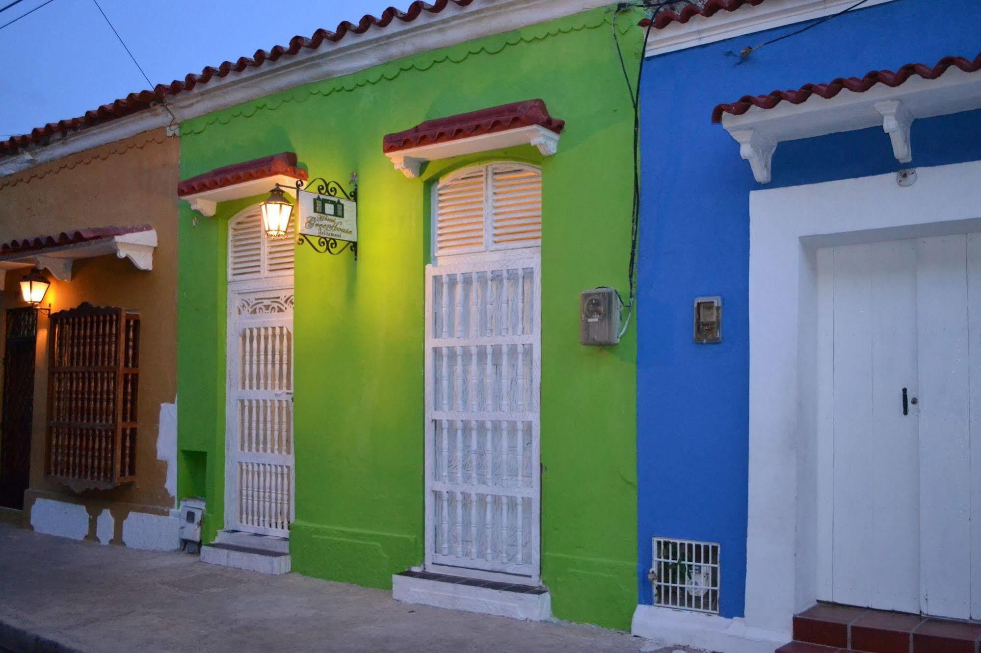 Hostel Green House Getsemani Cartagena Exterior photo